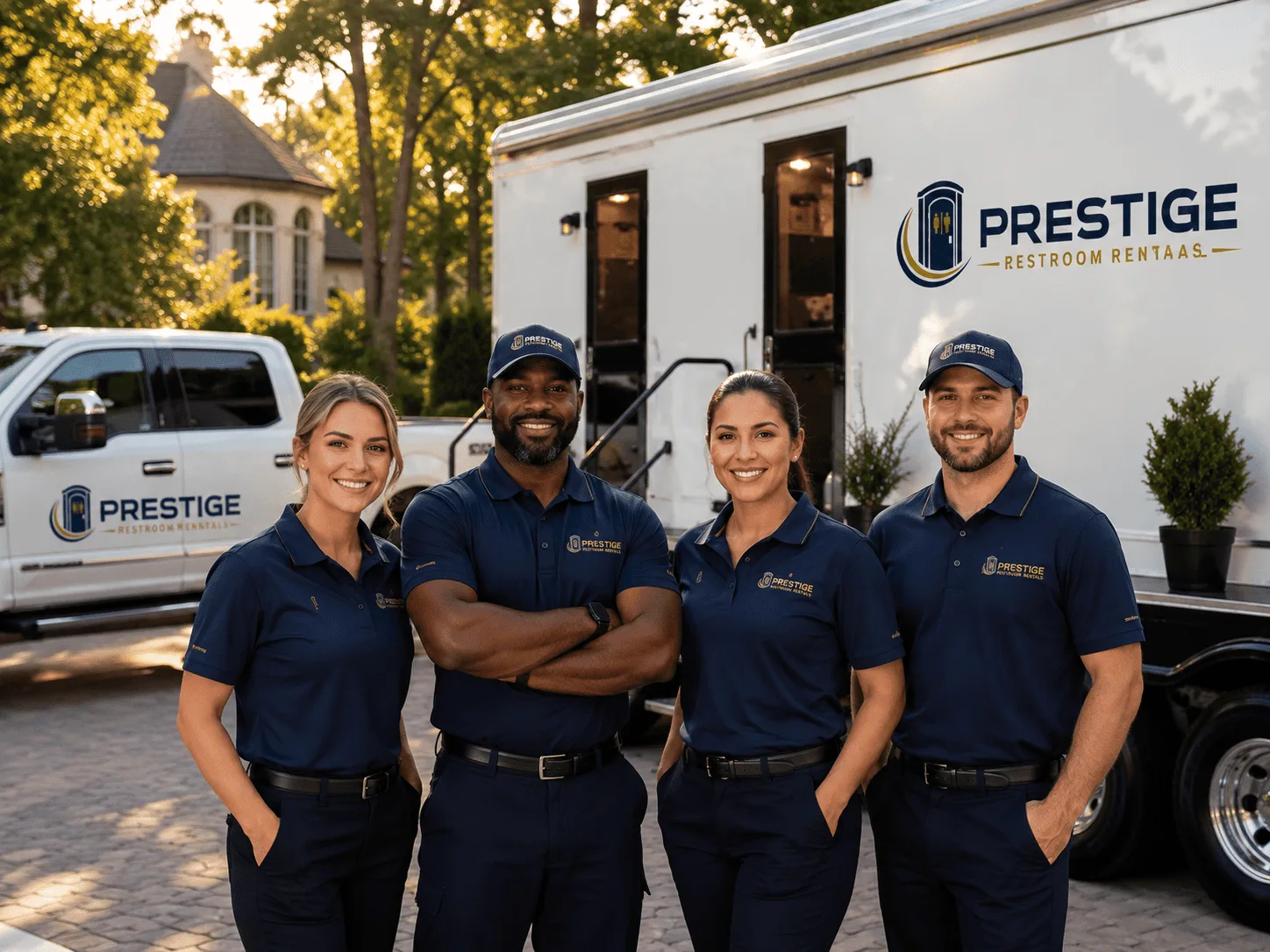 Trusted Luxury Portable Restrooms company in Iberia, OH